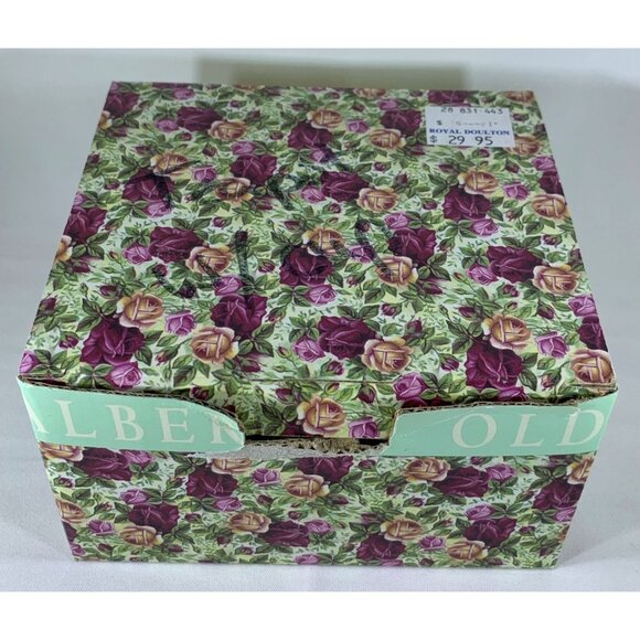 Vintage 2002 Royal Albert OCR Cottage Cream Sugar Set Old Country Roses Pattern - Picture 9 of 16